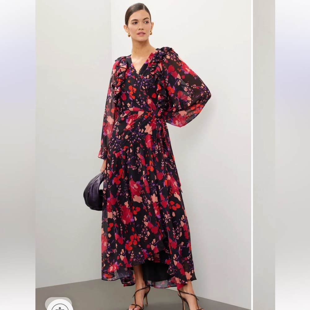 Slate & Willow Long Sleeve Wrap Dress